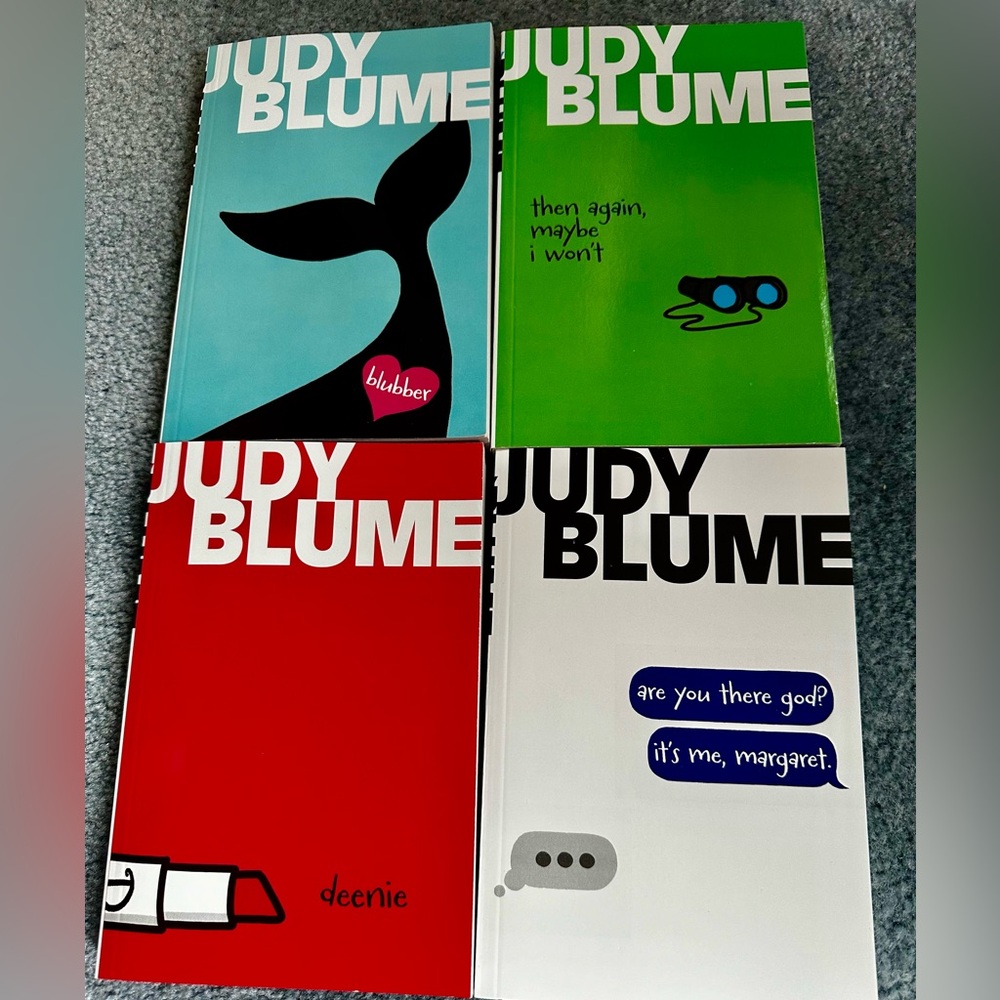 Lot of 4 Judy Blume Paperback Books